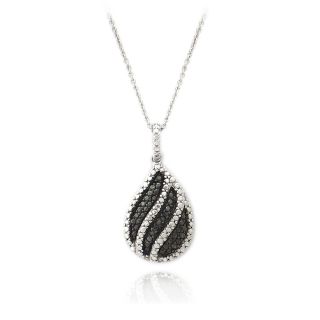 DB Designs Silvertone Diamond Accent Wave Necklace Today $17.49 5.0