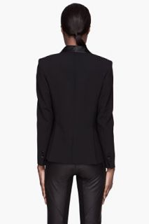 Neil Barrett Black Tuxedo Blazer for women
