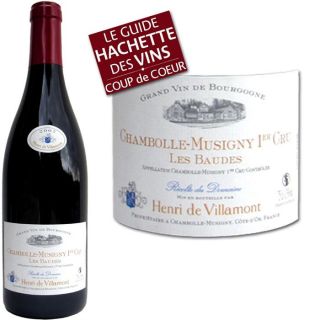 Chambolle Musigny 1er Cru Les Baudes 2007   Achat / Vente VIN ROUGE