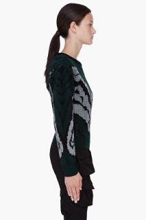 ALTUZARRA Green Cashmere Naples Sweater for women