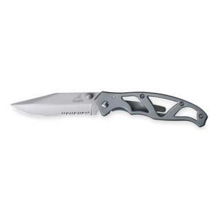 Gerber 22 48443 Locking Pocket Knife, Serrated, 3 In Blade