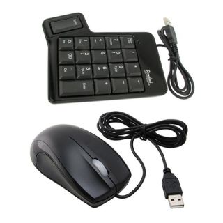 SYBA USB Numeric Keypad and Optical Mouse