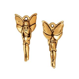 Beadaholique Goldplated Pewter Woodland Fairy Charms (Set of 2) Today