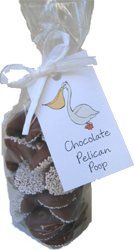 Chocolate Pelican Poop Nonpareils 6 oz. Gift Bag (snowcaps) 