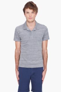 Orlebar Brown Washed Grey Felix Polo for men