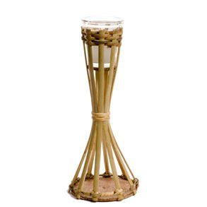 Bamboo Table Top Candle Torch: Toys & Games
