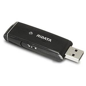 4GB Ridata Twister Blk USB Drive Electronics