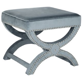 Dante X Bench Blue Ottoman