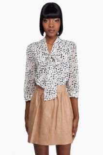 Alice + Olivia Arie Tied Collar Blouse for women