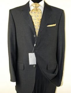 Signature Collection Mens Suit 3 Button Modern Business