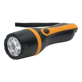 Westward 5RHP5 Industrial Flashlight, AAA, LED, Black