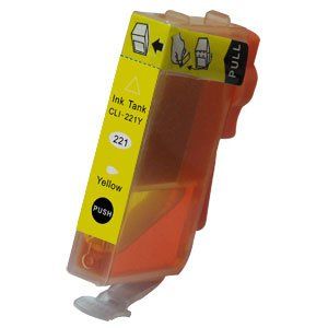 Canon Compatible CLI 221 Yellow Ink Cartridge Electronics