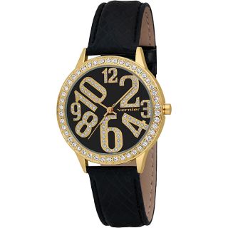 Vernier Womens Gold Sparkle Fun Numeral Watch MSRP $75.00 Today $34
