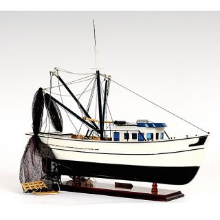 Old Modern Handicrafts Shrimp Boat Model Today: $225.53