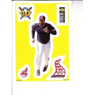 1997 Collectors Choice StickUms #8 Albert Belle Baseball