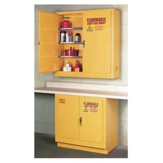 Eagle 1976 Flammable Safety Cabinet, 24 Gal., Yellow