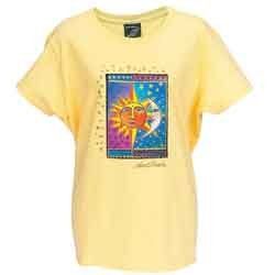 Laurel Burch Sun & Moon T Shirt Clothing