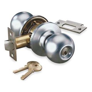 Yale CA4307XUS26D Lockset, Knob, Chrome