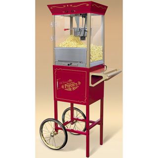 Nostalgia Electrics Popcorn Machine with Cart