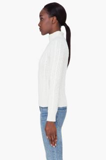 Marc By Marc Jacobs Cream Alpaca Mira Sweater for women