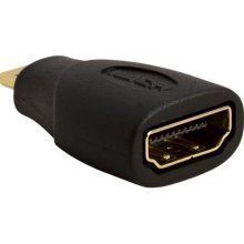 Cmple   HDMI A Female to Micro HDMI D Male Adapter GOLD