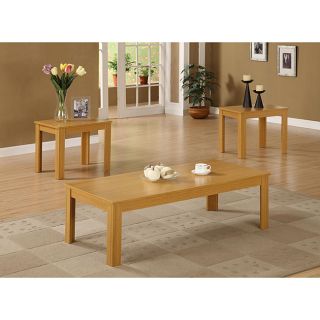 Oak 3 piece Occasional Table Set Today $135.89 3.7 (3 reviews)