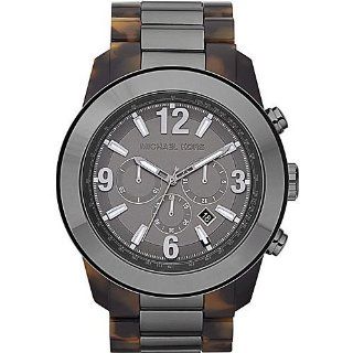 Michael Kors Men´s XL Runway Gunmetal Round Watch MK8251 Watches