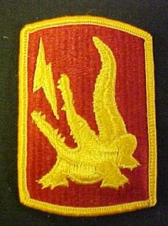 227th Field Artillery Brigade Full Color Dress Patch