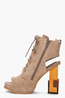 Jeffrey Campbell Suede Sherman Booties for women