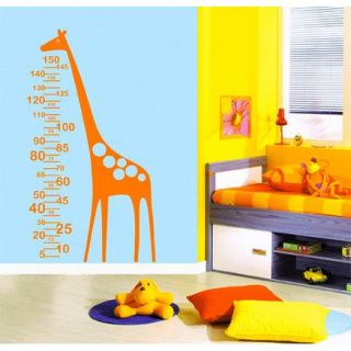 Girafe pour se mesurer orange 173x95 cm Details  Dimensions  173