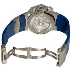 Ulysse Nardin Mens Maxi Marine Chronograph Blue Rubber Strap Watch