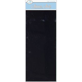 Metallic Mylar Shimmer Sheetz 5X12 3/Sheets Basic Black