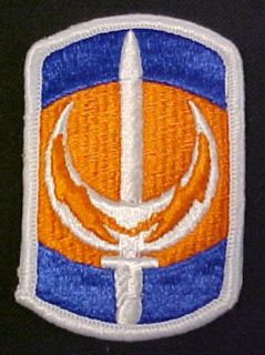 228th Signal Brigade Full Color Dress Patch Clothing