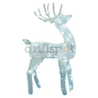 Noma/Inliten Import V79463 48" White LED Convertible Reindeer