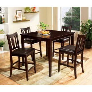 Calipso Walnut Counter Height 5 piece Dining Set Today $632.49 Sale