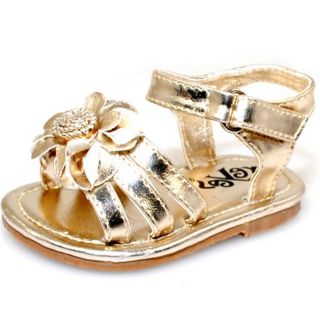 Baby Girl Gold Flower Fashion Crib Sandals Today: $22.99 4.0 (1