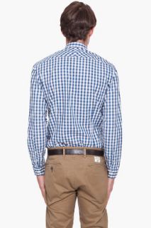 Paul Smith Jeans Tailored Fit Checkered Shirt for men