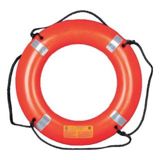 Mustang Survival MRD030 Ring Buoy with Reflective Tape, 30 In
