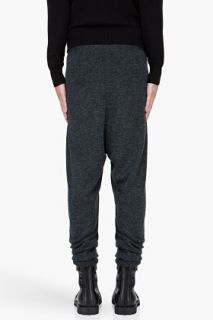 Denis Gagnon Charcoal Wool Lounge Pants for men