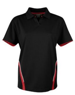 Tri Mountain Womens Johnny Collar Wicking Golf Shirt. 232 Clothing