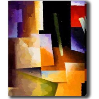 Abstract Blocks Giclee Canvas Art