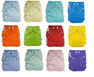 FuzziBunz One Size Cloth Diapers 12 Pack Boy (new) Colors