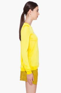 Cushnie Et Ochs Yellow Viscose Blouse for women