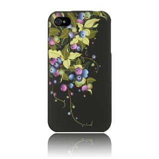 Luxmo Apple iPhone 4/ 4S Blueberry Rubber Case