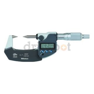 Mitutoyo 342 361 0 1 IP65 Digimatic30Deg Point Micrometer w/Output