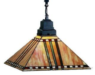 Prairie Corn Mission Tiffany Stained Glass Pendant Lighting Fixture 13