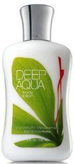 Deep Aqua Signature Collection Body Lotion 8 fl oz (236 ml) Beauty