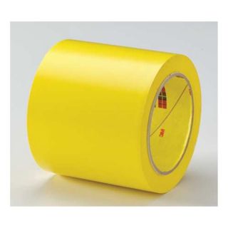 3M 471 Marking Tape, 4In W, 108 ft. L, Yellow, PK8
