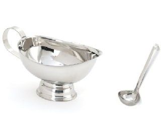 Stainless Steel Gravy Boat with Ladle