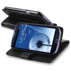 Leather Case/ Protector/ Wrap/ Car Charger for Samsung Galaxy S III